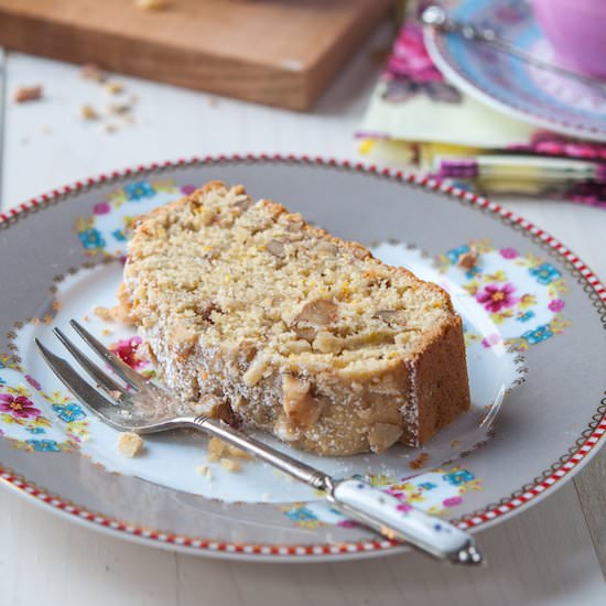 Orange Ricotta & Walnut Cake