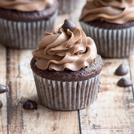 Gluten Free Chocolate Cupcakes
