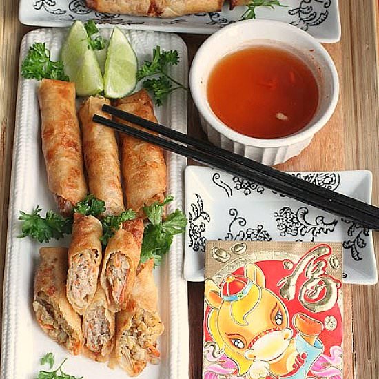 Chinese Spring Rolls / Egg Rolls