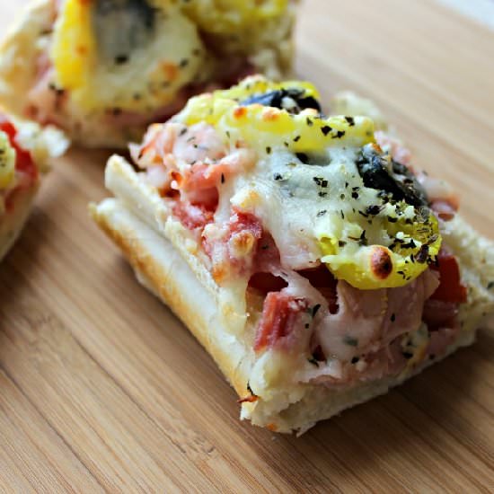 Italian Sub French Bread Pizza
