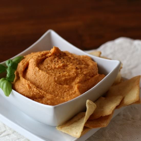 Roasted Red Pepper Hummus