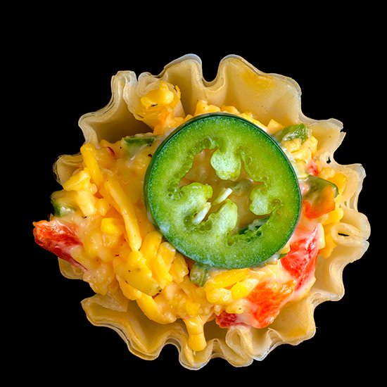 Jalapeño Pimento Cheese Canapés