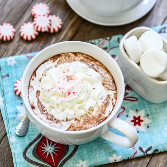 Candy Cane Hot Cocoa