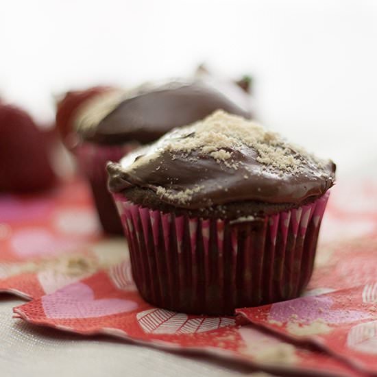 Chocolate Malt Cupcakes