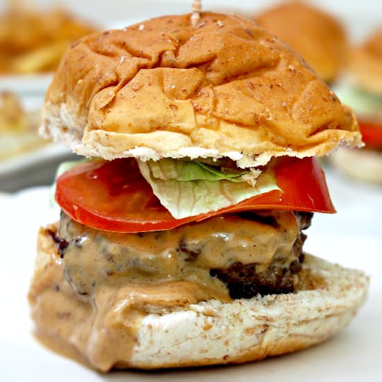 Goober Burger Sliders (PB Burgers)