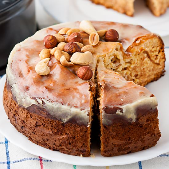 Honey Cake with Nuts