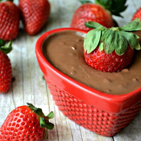 Peanut Butter Chocolate Fondue