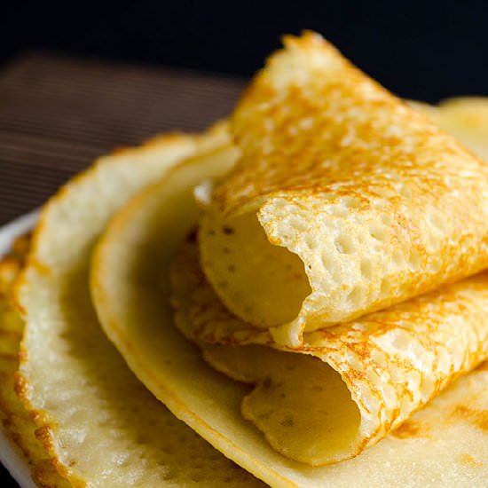 Very Thin Gluten-Free Crepes
