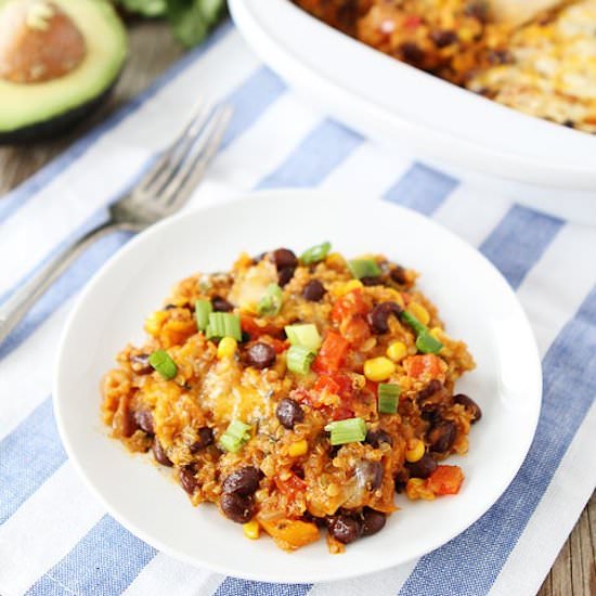 Enchilada Quinoa Bake