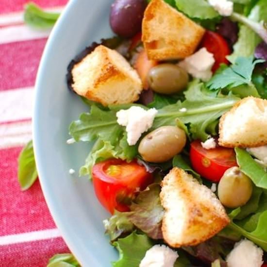 Italy Meets Greece Salad