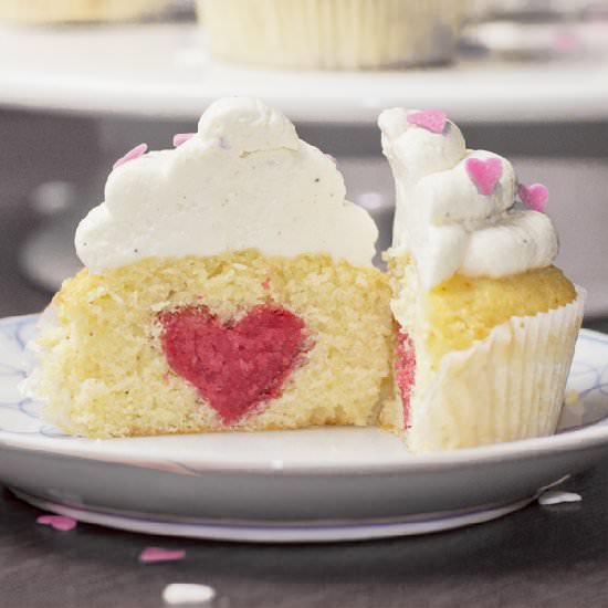 Valentine’s Day Cupcake