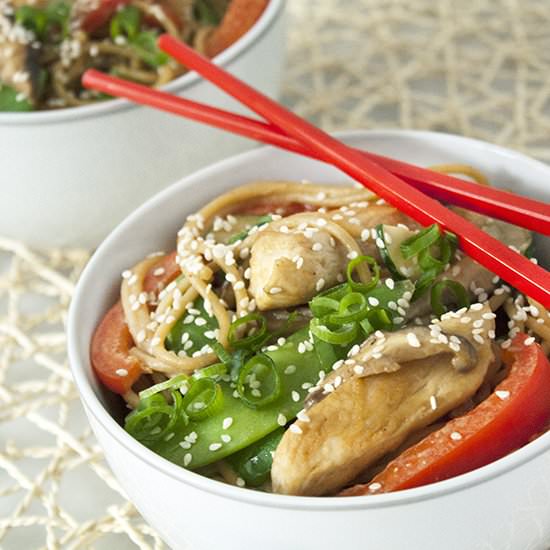 Sesame Peanut Noodles