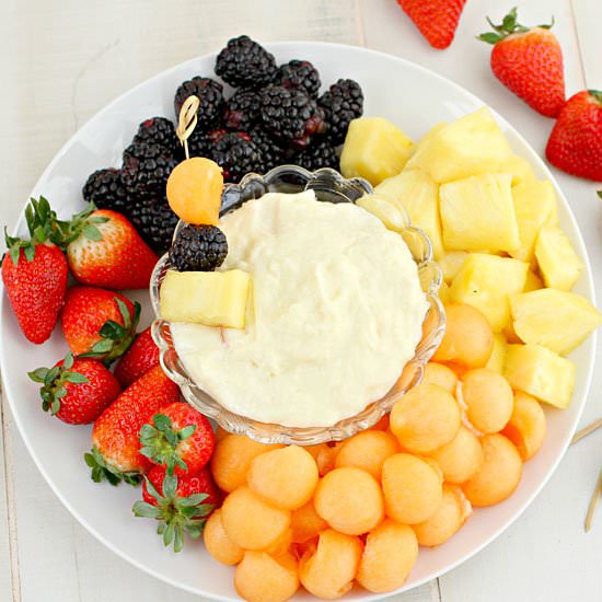 Fruit Dip (2 Ingredient)