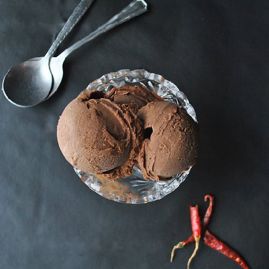 Chocolate Chili Ice Cream