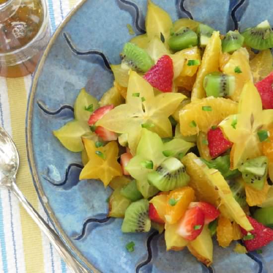 Sweet ‘n Spicy Tropical Fruit Salad