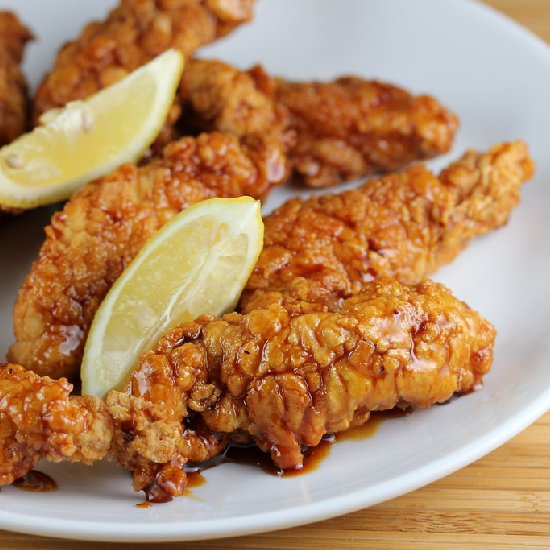 Honey Pepper Chicken Strips