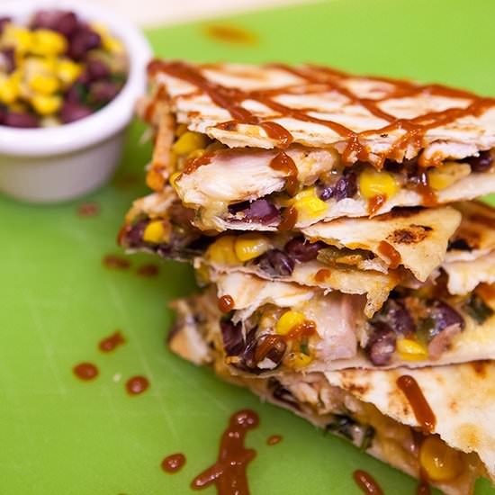 BBQ Chicken Quesadillas