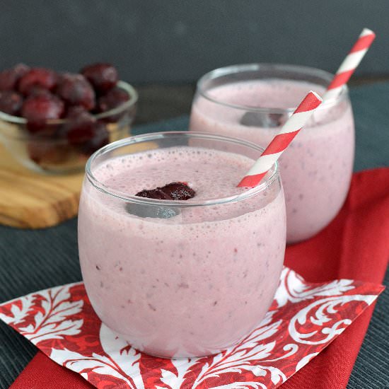 Skinny Cherry Banana Smoothie