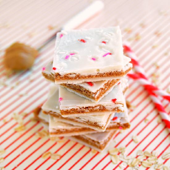 Peanut Butter Cookie Dough Bark