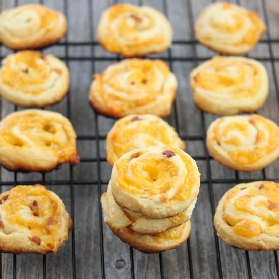 Bacon Cheddar Pinwheels
