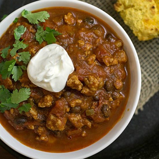 Roasted Butternut Squash Chili