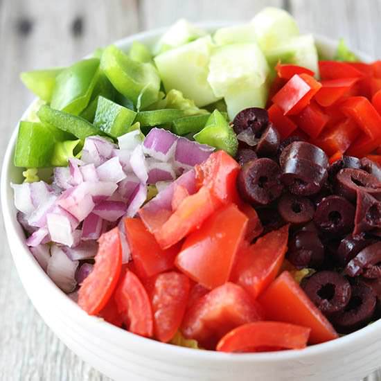 Greek Chopped Salad!