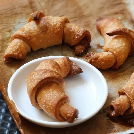Cinnamon Crunchy Croissants