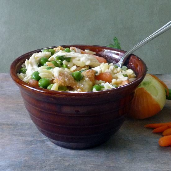 Chicken Pot Pie Pasta