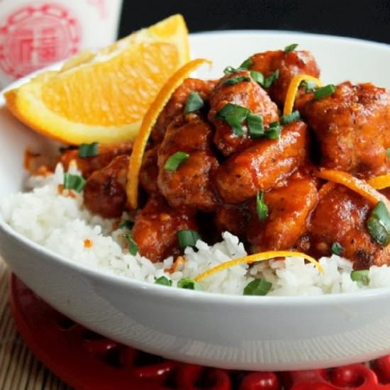 P.F. Chang’s Orange Peeled Chicken