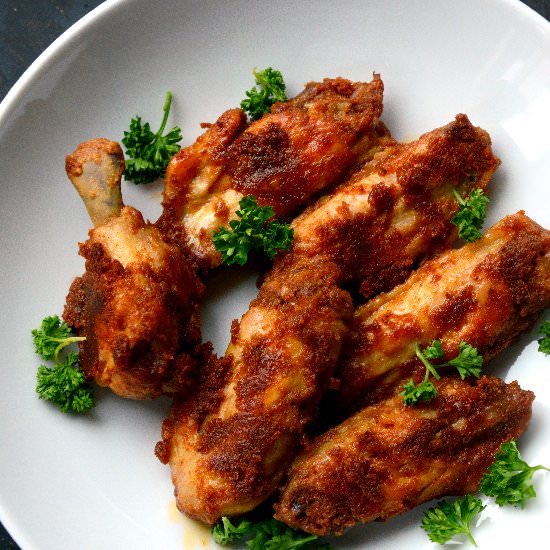 Taco Spiced Buffalo Chicken Wings