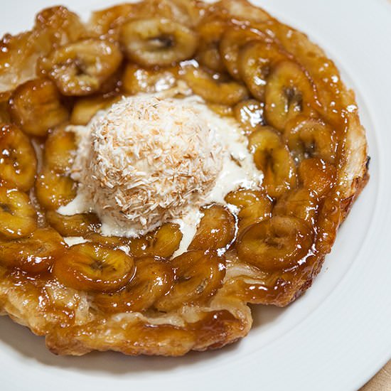 Mini Banana Tarte Tatin