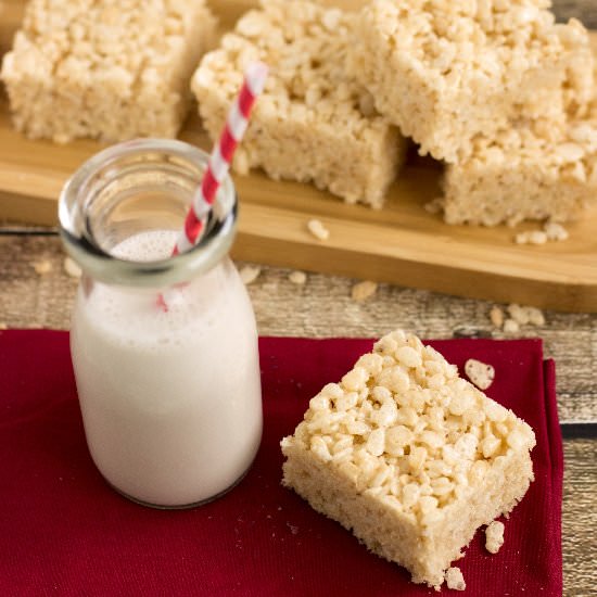 Rice Krispies Treats w/ Coconut Oil
