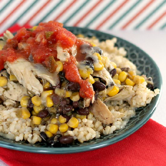 Southwest Chicken Rice Bowls
