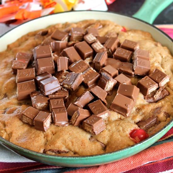 Candy Explosion Skillet Blondie