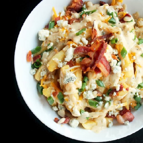 Blue Cheese Bacon Fries