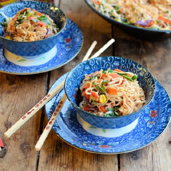 Easy Vegetable Chow Mein
