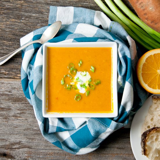 Carrot Orange Turmeric Soup