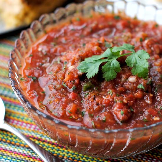Homemade Restaurant-Style Salsa