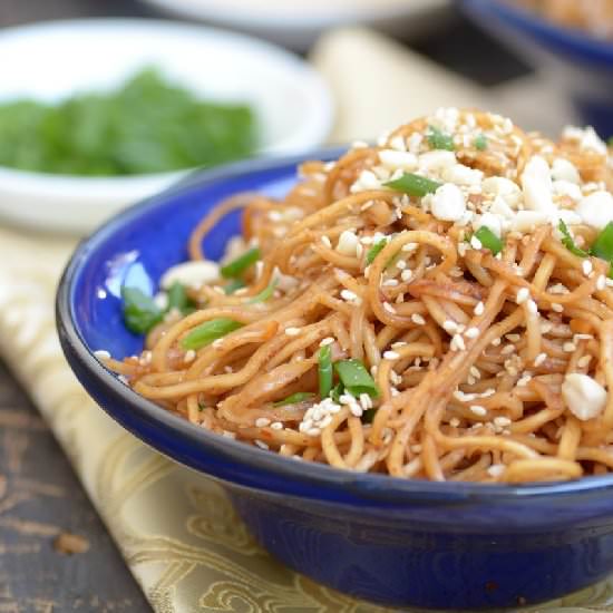 Sesame Peanut Noodles