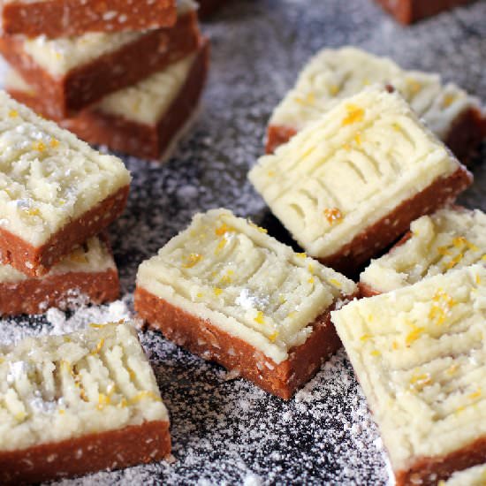 No Bake Lemon Squares