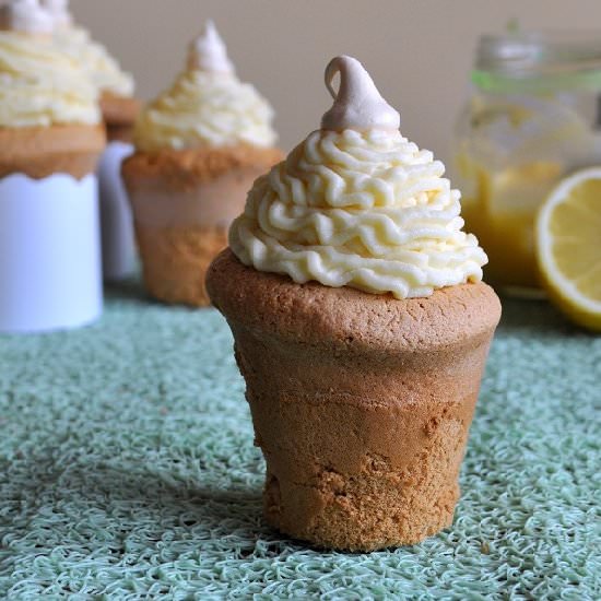 Sponge Cake Cupcakes