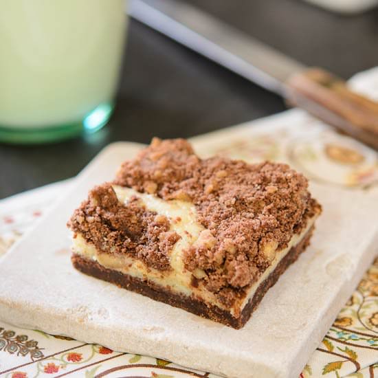 Chocolate Streusel Bars