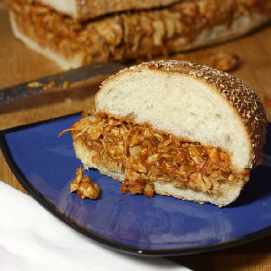 Barbecue Chicken Sloppy Sandwiches