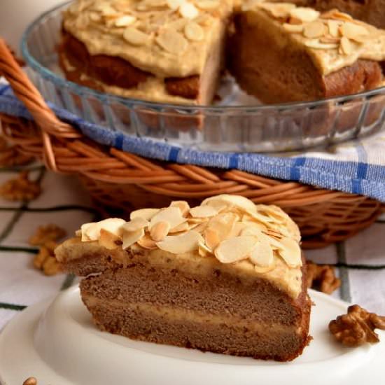 Red Wine Cake with Mascarpone Cream