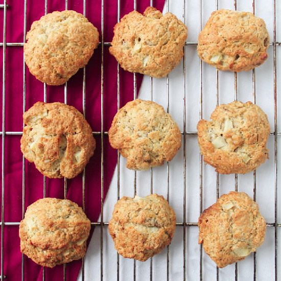 Apple Walnut Scone