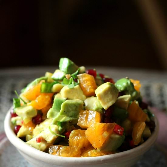 Avocado and Persimmon Salsa