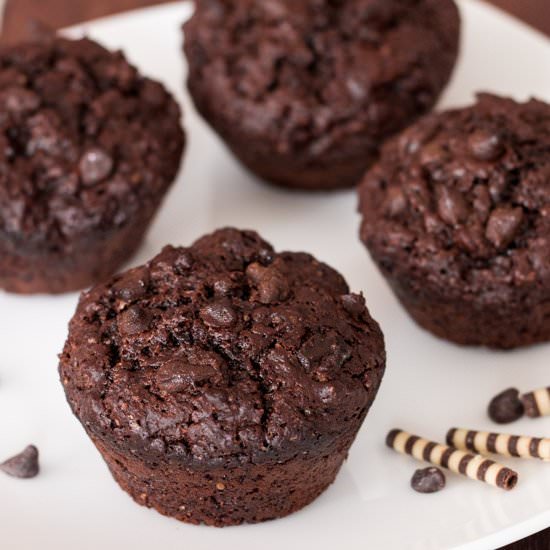 Double Chocolate Muffins