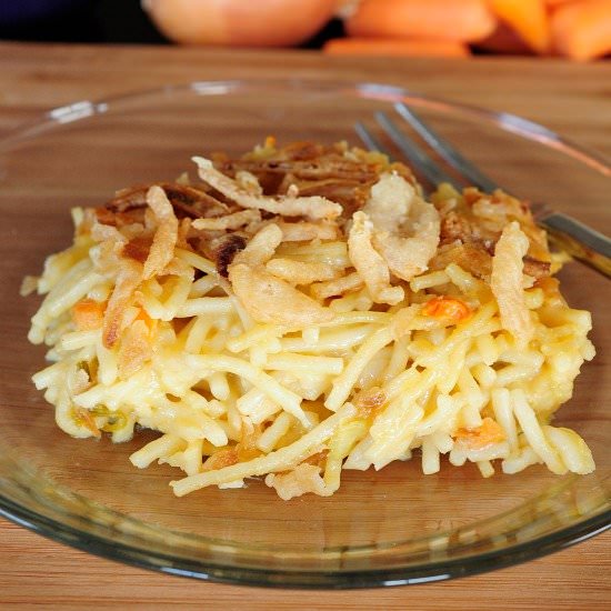 Creamy Chicken Noodle Casserole