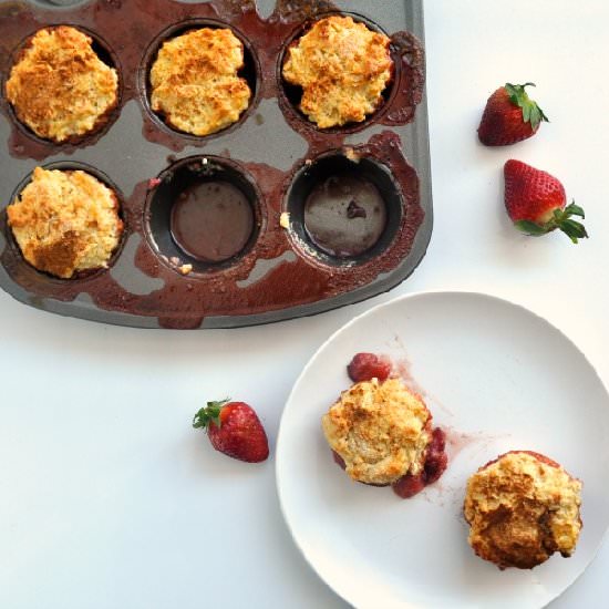 Strawberry Muffin Tin Cakes