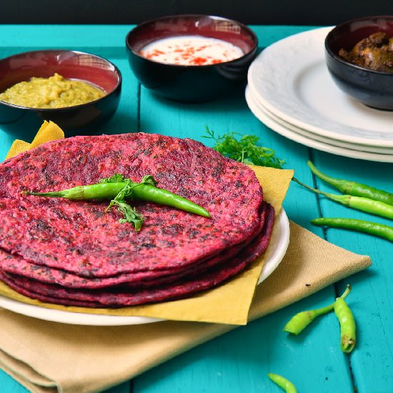 Beet Root Paratha